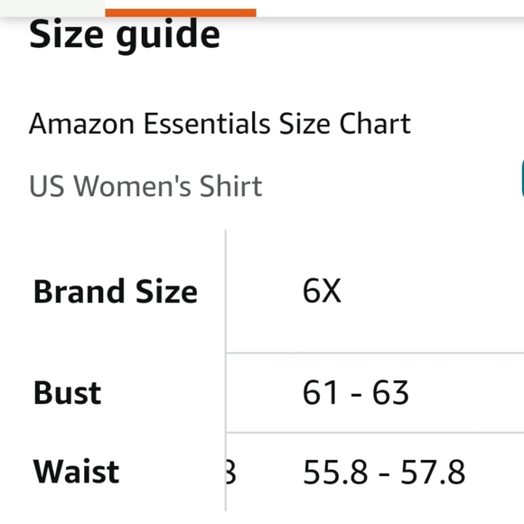 Amazon. Women's Long Sleeve Button Down Shirt. Light Blue. Sizes 4X, 5X & 6X NWT - Picture 6 of 9